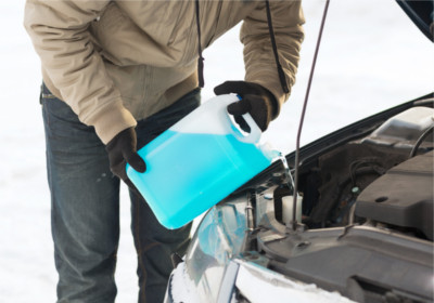 Kontrollera antifrost